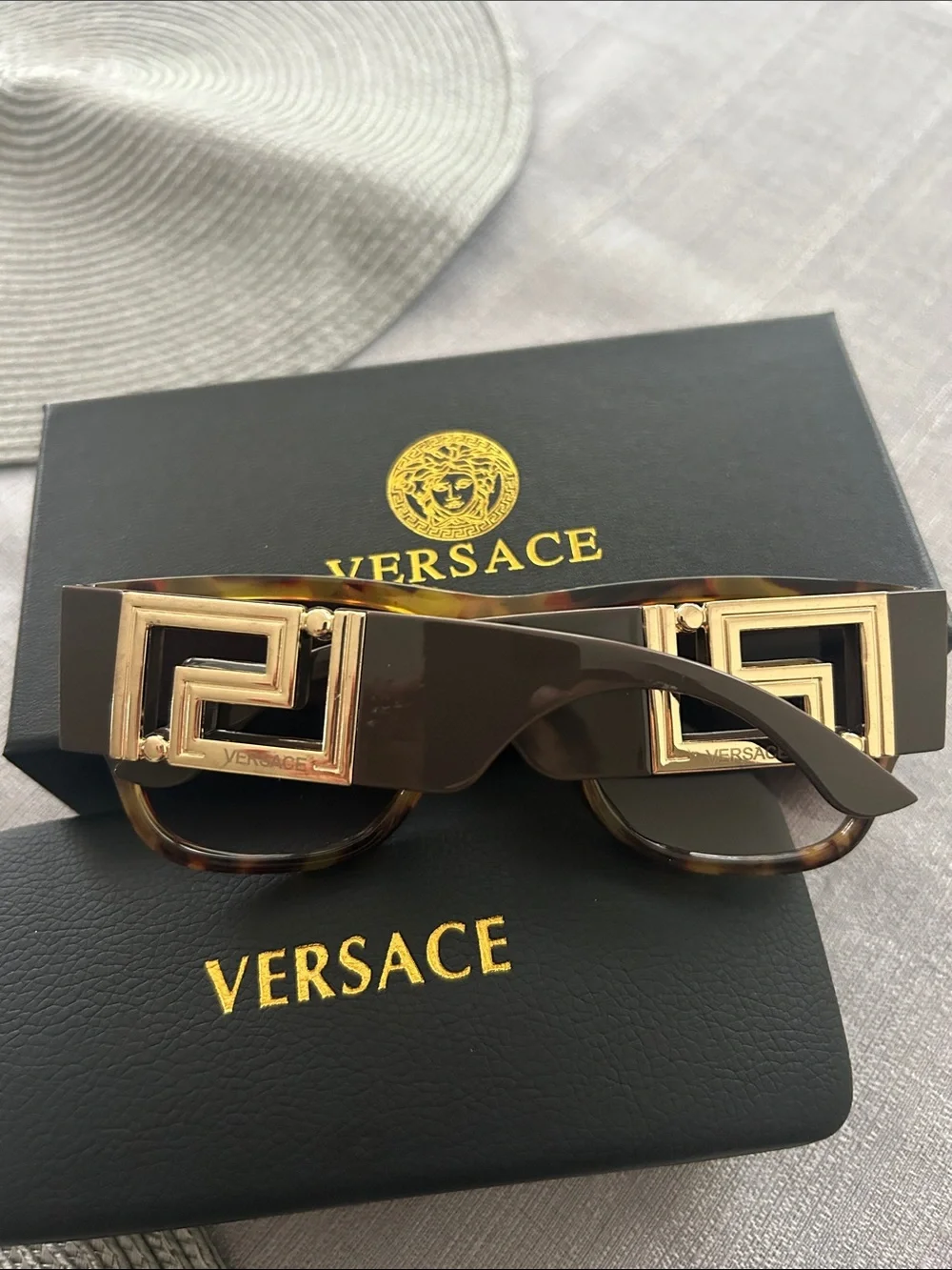 Versace bold tortoiseshell